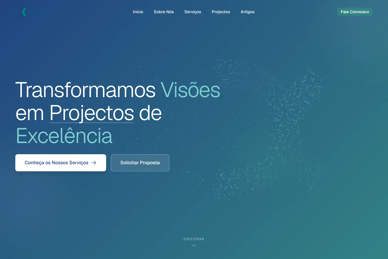 Screenshot of dynamis.co.mz